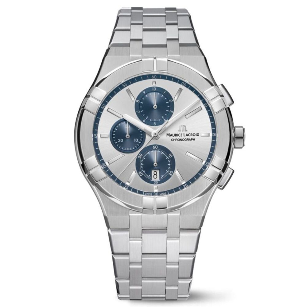 Maurice Lacroix Men's Aikon Silver Dial Watch - AI1118-SS002-230